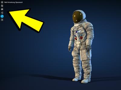 Armstrong space suit